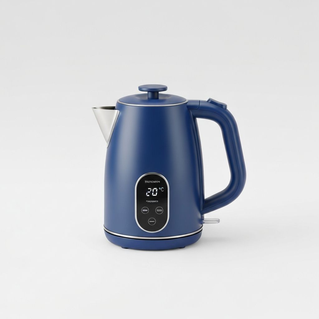 Tetera eléctrica azul FIRVU